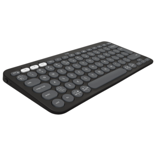 Tastatură Logitech Pebble Keys 2 K380S Graphite Home and Office, Fără fir photo 3