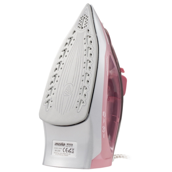 Утюг Mesko MS 5028 Розовый 2200 Вт, 35 г/мин, , Металл photo 4