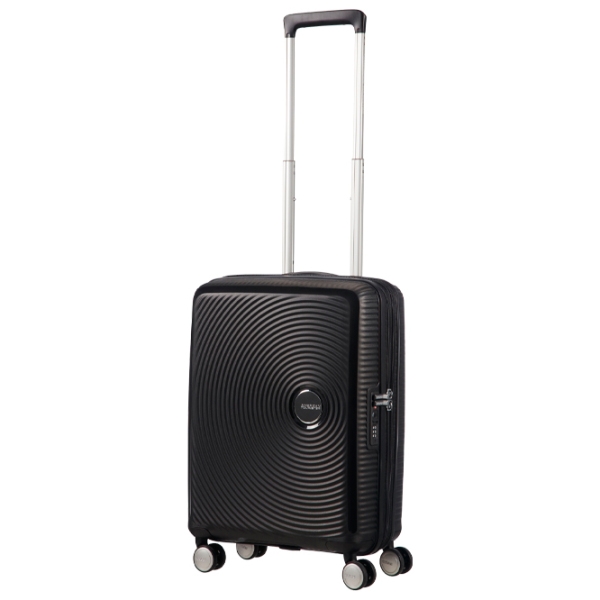 Чемодан American Tourister Soundbox Spinner Expandable Черный Bass 35.5л   photo 2