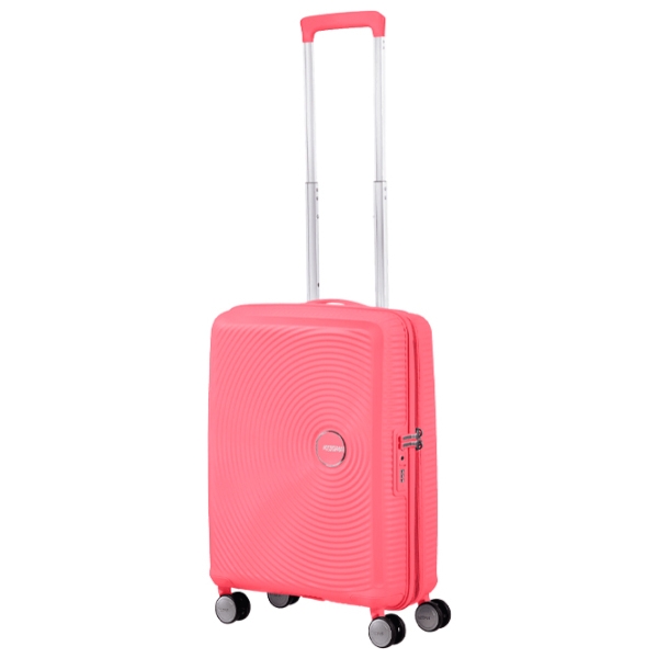 Чемодан American Tourister Soundbox Spinner Expandable Кораловый Sun Kissed 35.5л   photo 2