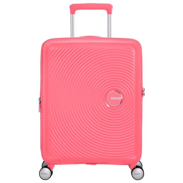 Чемодан American Tourister Soundbox Spinner Expandable Кораловый Sun Kissed 35.5л   photo 3