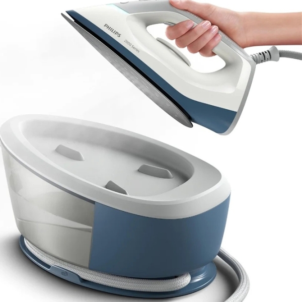 Fier de călcat Philips PSG2000/ 20 Purple 2400 W, 110 g/ min, 1.4 l, Ceramică photo 3