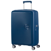 Valiză American Tourister Soundbox Spinner Expandable Blue Dark 71.5l  