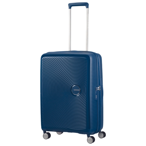 Чемодан American Tourister Soundbox Spinner Expandable Синий Темный 71.5л   photo 2