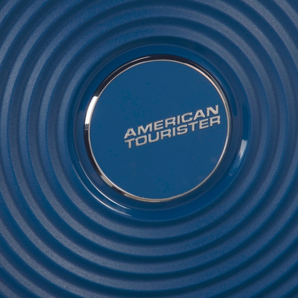 Чемодан American Tourister Soundbox Spinner Expandable Синий Темный 71.5л   photo 5