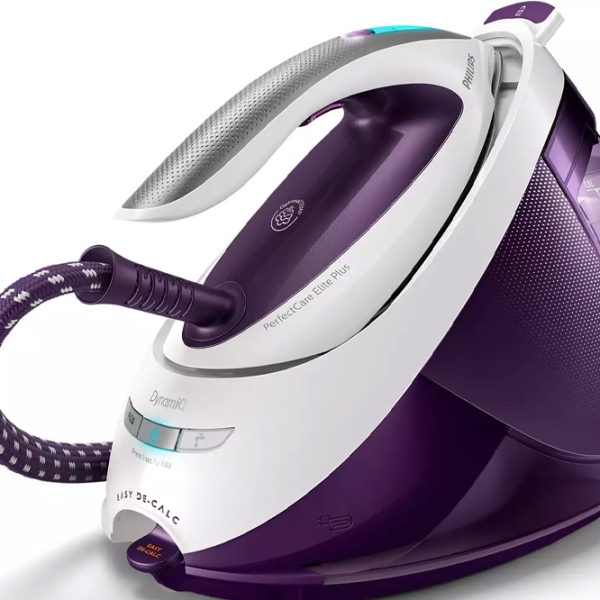 Fier de călcat Philips GC9660/30 Purple 2700 W, 155 g/min, 1.8 l, Ceramică photo 2
