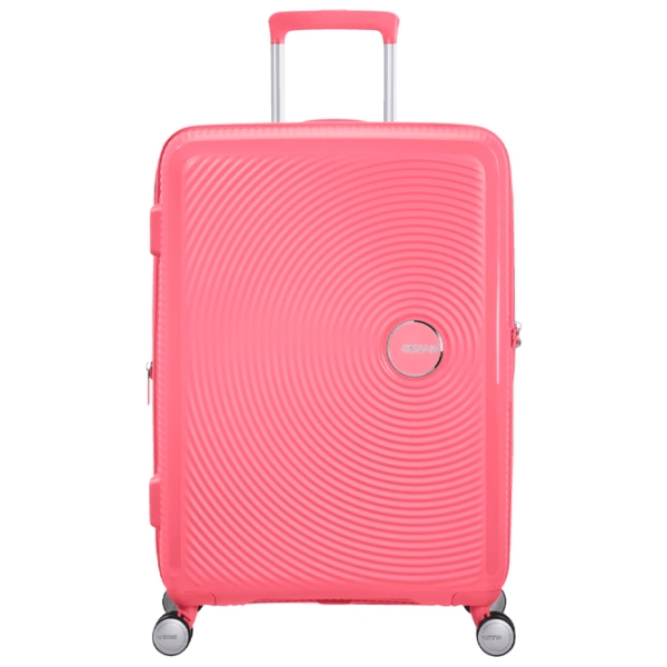 Чемодан American Tourister Soundbox Spinner Expandable Кораловый Sun Kissed 71.5л   photo 2
