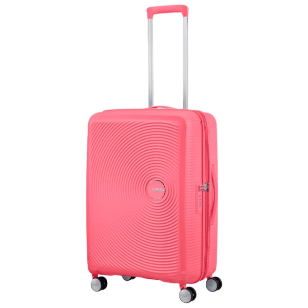 Чемодан American Tourister Soundbox Spinner Expandable Кораловый Sun Kissed 71.5л   photo 3