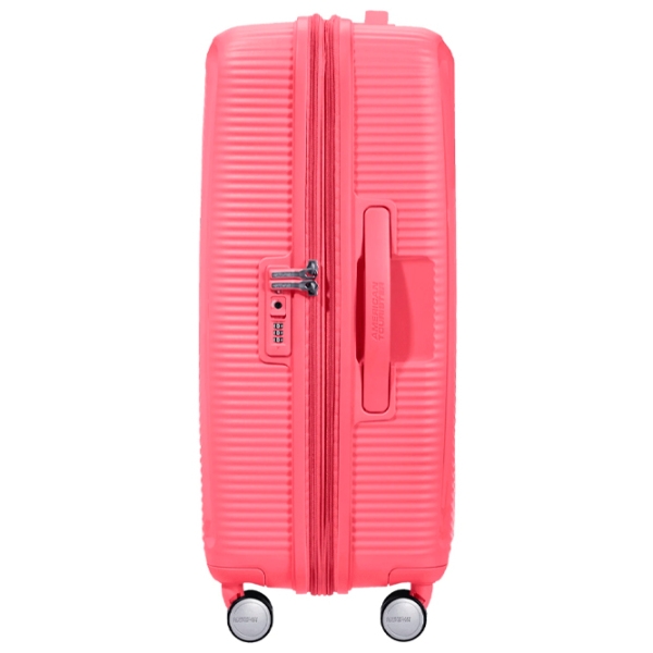 Чемодан American Tourister Soundbox Spinner Expandable Кораловый Sun Kissed 71.5л   photo 4