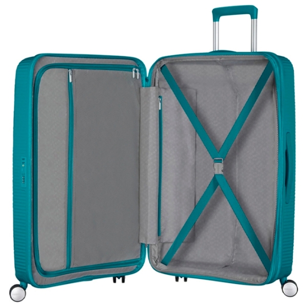 Чемодан American Tourister Soundbox Spinner Expandable Зеленый Jade 71.5л   photo 7