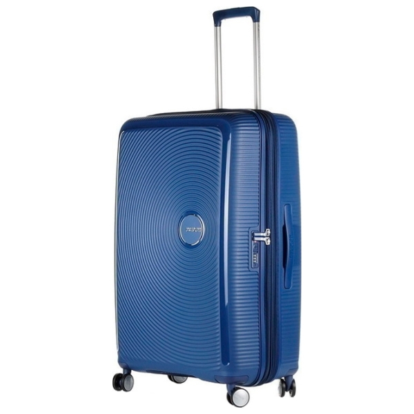 Чемодан American Tourister Soundbox Spinner Expandable Синий Темный 97л   photo 2