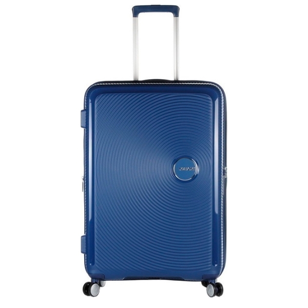 Чемодан American Tourister Soundbox Spinner Expandable Синий Темный 97л   photo 3