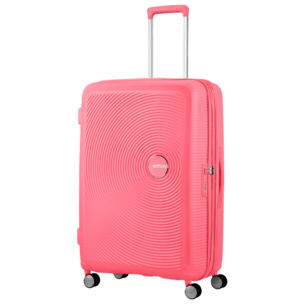 Чемодан American Tourister Soundbox Spinner Expandable Кораловый Sun Kissed 97л   photo 2