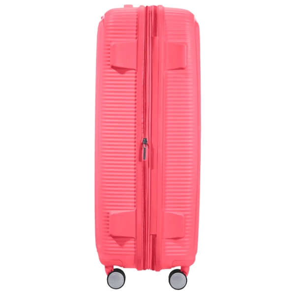 Чемодан American Tourister Soundbox Spinner Expandable Кораловый Sun Kissed 97л   photo 4