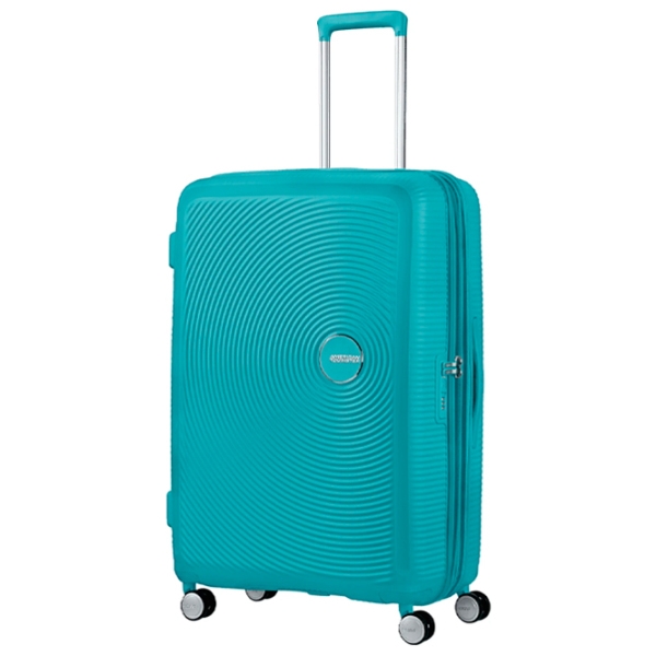 Чемодан American Tourister Soundbox Spinner Expandable Аквамариновый Tonic 97л   photo 2