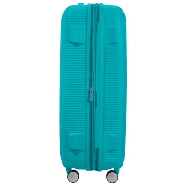 Чемодан American Tourister Soundbox Spinner Expandable Аквамариновый Tonic 97л   photo 4