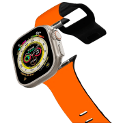 Ремень Apple Watch Ultra 2 Impact Band Оранжевый Черный Pellets, 42, 44, 45, 49 мм