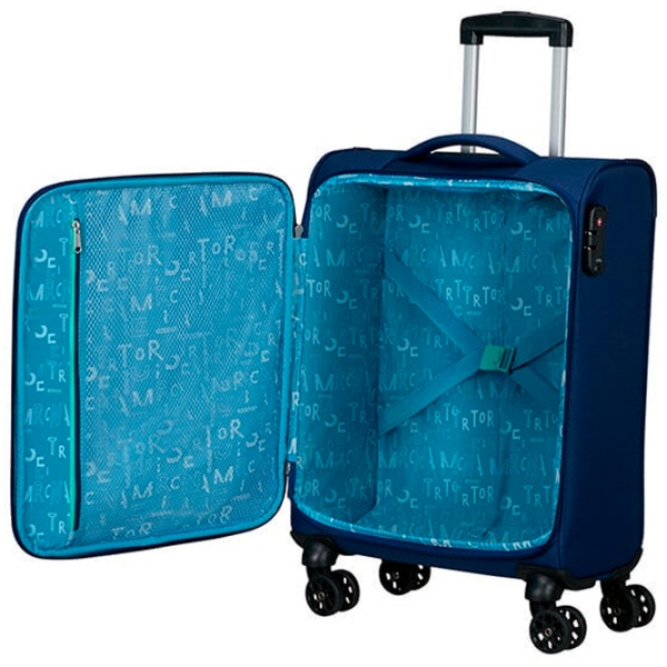 Чемодан American Tourister Sea Seeker Синий Navy 36л   photo 7