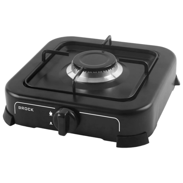 Brock GS2001BK Black Pe gaz, Oțel emailat photo 1