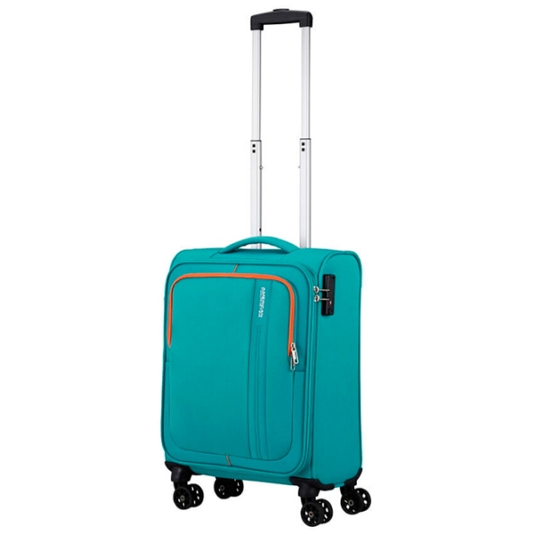 Чемодан American Tourister Sea Seeker Зеленый Aqua 36л   photo 2