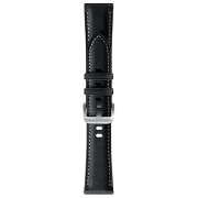 Ремень Samsung Galaxy Watch 3 Ridge Stitch Leather Band Черный Кожа, 45 мм