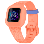 Детские часы Garmin Vivofit Jr.3 Peach Leopard Персиковый