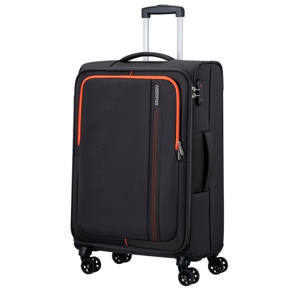 Чемодан American Tourister Sea Seeker Grey Charcoal 61л   photo 1