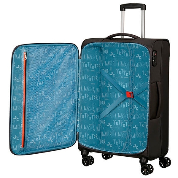 Чемодан American Tourister Sea Seeker Grey Charcoal 61л   photo 6