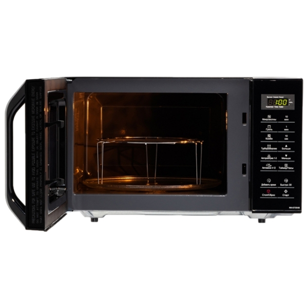 Микроволновая печь Panasonic NN-GT35HBZPE Черный С грилем, 23 л, 800 Вт photo 2