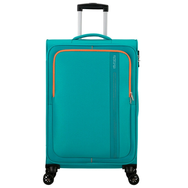Чемодан American Tourister Sea Seeker Зелёный Aqua 61 л  photo 3