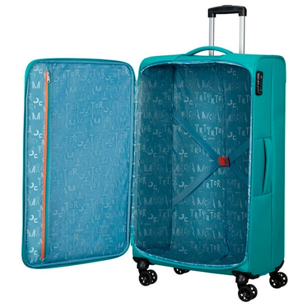Чемодан American Tourister Sea Seeker Зеленый Aqua 92.5л   photo 6