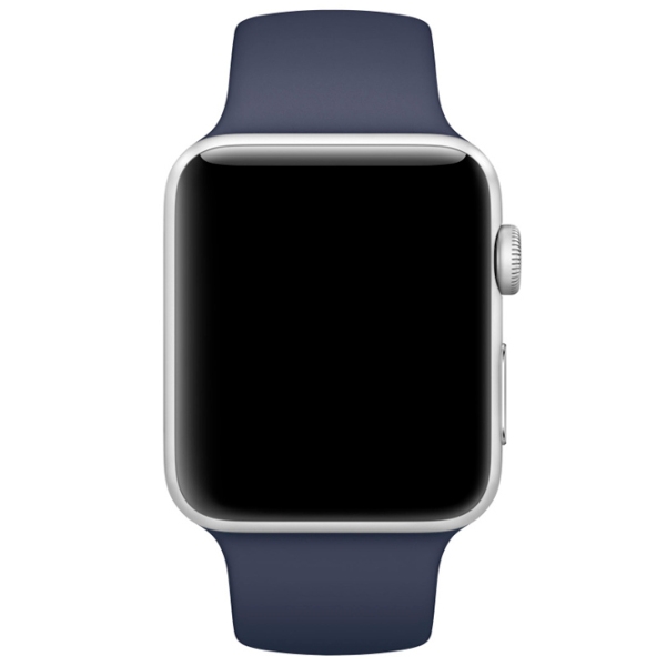 Ремень Apple Watch 2 Sport Band Синий Midnight Силикон, 42/ 44 мм photo 3