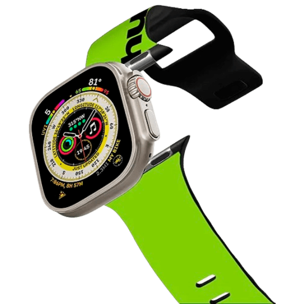 Curelușă Apple Watch Impact Band HUF Legendary Green Black Pellets, 42, 44, 45, 49 mm photo 1