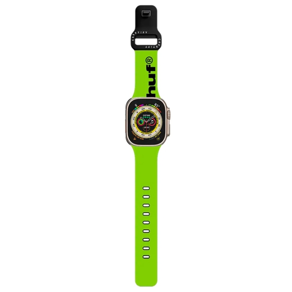 Curelușă Apple Watch Impact Band HUF Legendary Green Black Pellets, 42, 44, 45, 49 mm photo 2