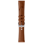 Ремень Samsung Galaxy Watch 3 Ridge Stitch Leather Band Коричневый Кожа, 45 мм