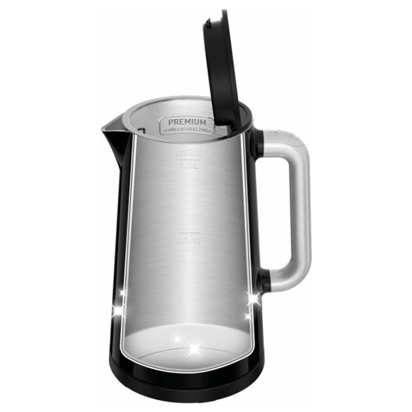 Ceainic electric Tefal KO851830 Black 1800 W, 1.7 l, Material interior: Inox photo 2