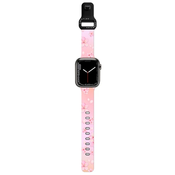 Ремень Apple Watch Ultra 2 Impact Band Sakura Cherry Saturday Розовый Черный Pellets, 38, 40, 41 мм photo 2