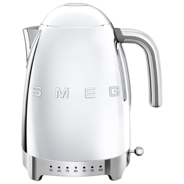 Электрочайник Smeg KLF04SSEU Серебряный 2400 Вт, 1.7л, Внутреннее покрытие: Нержавеющая сталь photo 1