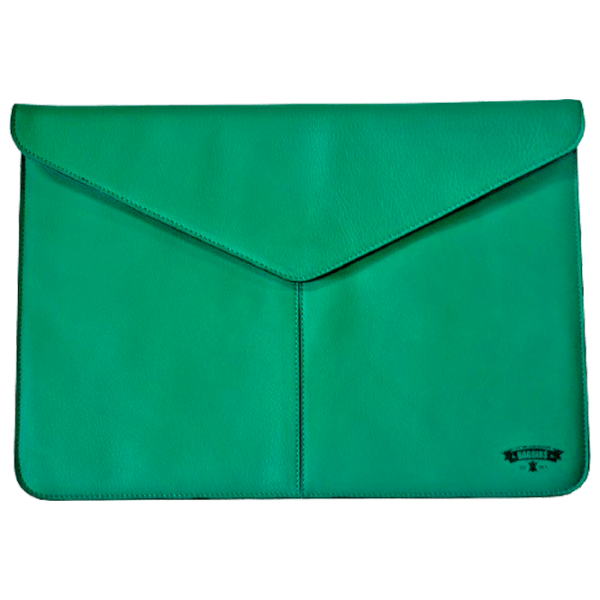 Чехол для ноутбука Baggins Leather Sleeve 14" Зелёный  photo 1