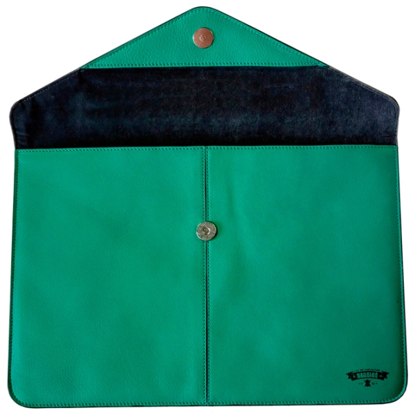 Чехол для ноутбука Baggins Leather Sleeve 14" Зелёный  photo 3