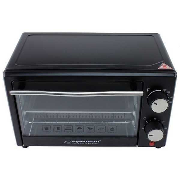 Cuptor electric Esperanza EKO007 Black 900 W, 10 l photo 2