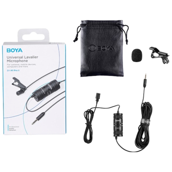 Microfon Boya BY-M1 PRO II Black  photo 6