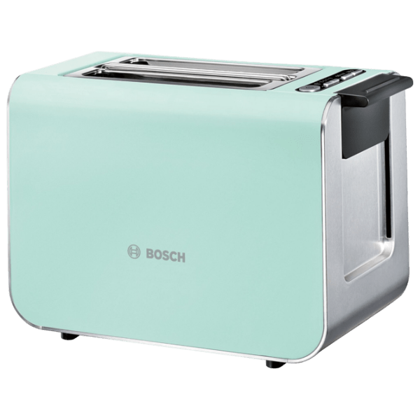 Toster Bosch TAT8612 Light Blue 860 W, Numărul de grade de prăjire: 5 photo 1