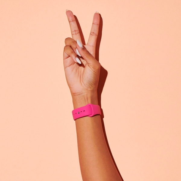 Ремень Apple Watch Dragon Fruit Sport Band Розовый Силикон, 44 mm photo 3