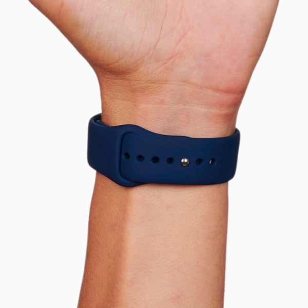 Ремень Apple Watch Sport Band Синий Midnight Силикон, 38 mm photo 2