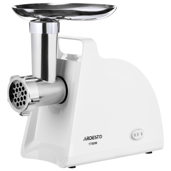 Mașină de tocat carne Ardesto MGL-1730R White 1700 W, 1.6 kg/ min photo 1