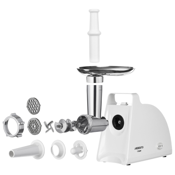 Mașină de tocat carne Ardesto MGL-1730R White 1700 W, 1.6 kg/ min photo 4