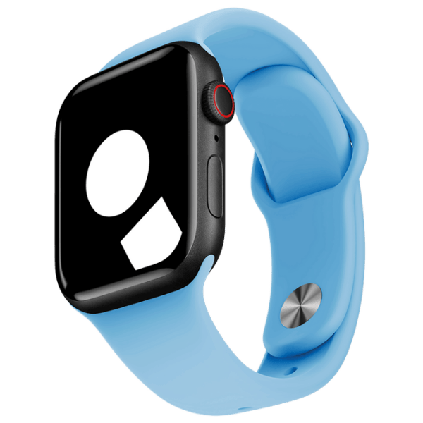 Ремень Apple Watch Sport Band Синий Cornflower Силикон, 40 мм photo 1