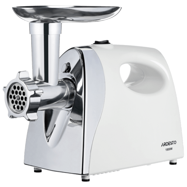 Mașină de tocat carne Ardesto MGL-2050R White 1800 W, 2 kg/ min photo 1