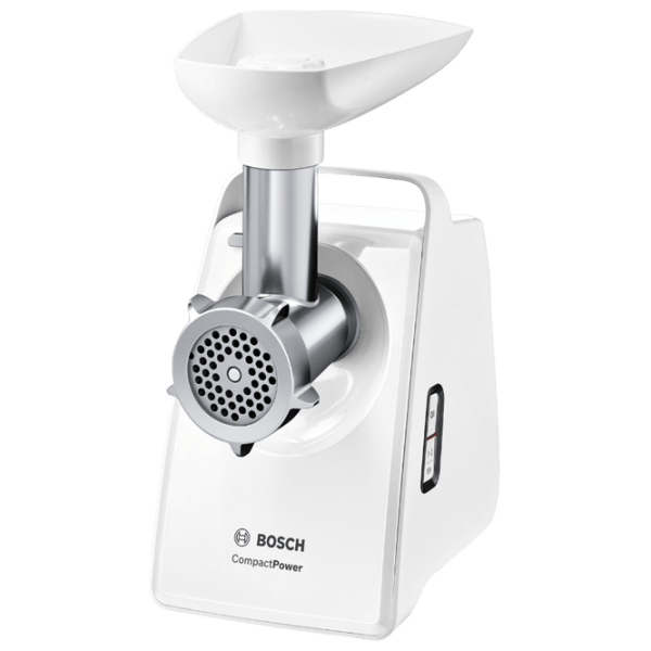 Mașină de tocat carne Bosch MFW3X14W White 500 W/ 2000 W, 2.5 kg/ min photo 1